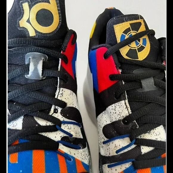 Nike KD 8 2016 838723-100‎ GS Kevin Durant NBA ALL STAR Shoes Size 7Y - Picture 3 of 9